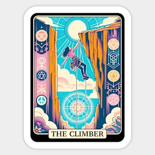 The Climber Sticker